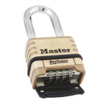 Master Lock Proseries Brass Padlock 1175LHD Resettable Combination - Image 3