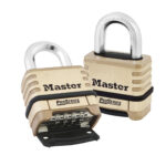 Master Lock Proseries Brass Padlock 1175D Resettable Combination - Image 4