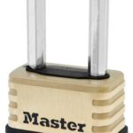 Master Lock Proseries Brass Padlock 1175LHD Resettable Combination - Image 2