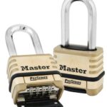 Master Lock Proseries Brass Padlock 1175LHD Resettable Combination - Image 4