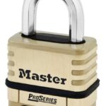 Master Lock Proseries Brass Padlock 1175D Resettable Combination - Image 3