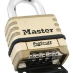 Master Lock Proseries Brass Padlock 1175D Resettable Combination - Image 2