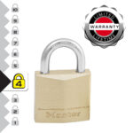 Master Lock 130EURD 30mm Brass Padlock - Image 4
