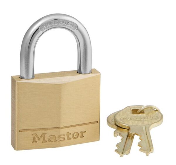 Master Lock 140EURD Brass 40mm Padlock