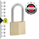 Master Lock 140EURDLF Brass 40mm Padlock - Image 5