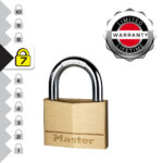 Master Lock 170EURD Brass 70mm Padlock - Image 3