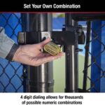 Master Lock 175EURD Brass 52mm Combination Padlock - Image 8