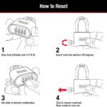Master Lock 175EURD Brass 52mm Combination Padlock - Image 7
