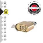 Master Lock 175EURDLH 52mm Brass Combination Padlock - Image 3