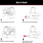Master Lock 175EURDLH 52mm Brass Combination Padlock - Image 6