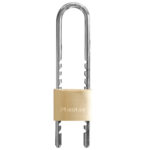Master Lock 1950EURD 50mm Brass Padlock 1950D - 70 to 155mm Adjustable Shackle - Image 2