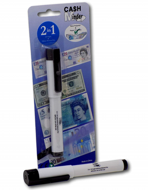 2 in 1 UV Light and Money Detector Pen