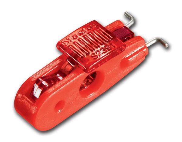 S2391 Miniature Circuit Breaker Lockout (Red Tab) - Wide Toggles