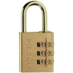 Mater Lock 630EURD Brass 30mm Combination Padlock - Image 2