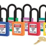 406 6-Pin Purple Zenex Safety Padlock - Image 2