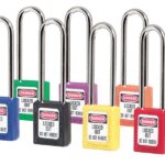 410LT 6-Pin Black Zenex Safety Padlock - Image 2