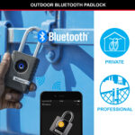 Master Lock 4401EURLHEC Bluetooth Outdoor Padlock - Image 3