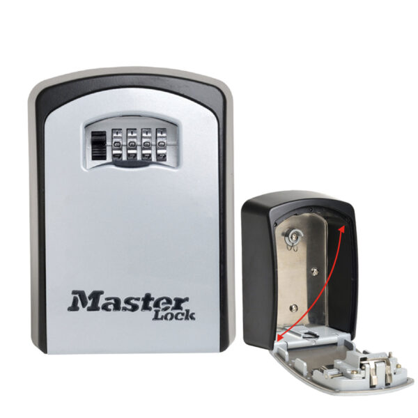 Master Lock 5403EURD Key Lock Box - Wall Mount Key Safe
