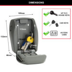 Master Lock 5415D Key Lock Box - Wall Mount Key Safe - Image 6