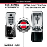 Master Lock 5423EURD Push Button Key Lock Box - Image 4