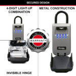 Master Lock 5424EURD Portable Combination Dial Key Safe - Image 4