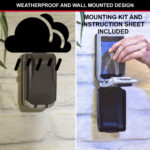 Master Lock 5425EURD Light Up Dial Key Lock Box - Wall Mount Key Safe - Image 12