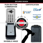 Master Lock 5426EURD Push Button Key Lock Box - Image 7