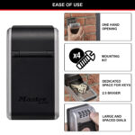 Master Lock 5481EURD Select Access Key Safe - Wall Mount - Image 10