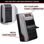Master Lock 5481EURD Select Access Key Safe - Wall Mount - Image 8