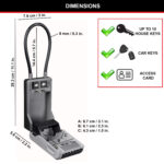 MASTER LOCK 5482EURD SELECT ACCESS KEY SAFE – with flexible cable shackle - Image 8