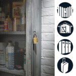 Master Lock 620EURD Brass 20mm Combination Padlock - Image 4