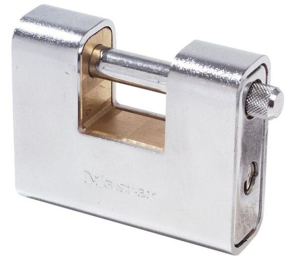 Master Lock 690EURD Rectangular Armoured Zinc Padlock
