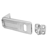 Master Lock 703EURD Outdoor Door Padlock Hasp & Staple - Image 2