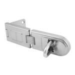 Master Lock 720EURD Heavy Duty Outdoor Door Padlock Single Hinge Hasp - Image 2