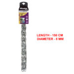 Master Lock 8017EURD Heavy Duty Hardened Steel Chain, 150 cm x 0.8 cm - Image 5