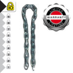 Master Lock 8020EURD Heavy Duty Hardened Steel Chain, 150 cm x 1 cm - Image 3