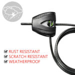 MASTER LOCK 8417EURD Python Security Cable with Key Lock, Adjustable Locking Cable - Image 4
