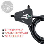 Master Lock Python Security Cable with Key Lock Adjustable Locking Cable 8418EURD - Image 4
