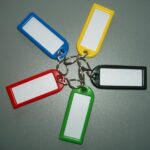 Keytags A1 Long & Rings -  Pack of 10 - Image 2