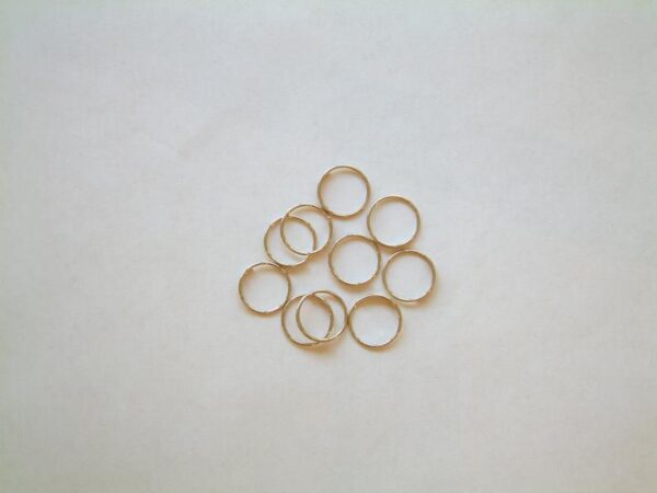 Key Tab Split Rings Standard Pack of 10