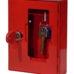 Glass Fronted Emergency Key Box With Cylinder Lock - Image 2