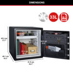Master Lock 1 Hour Digital Fire & Water Safe X Large LFW123FTC - Image 3