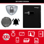 Master Lock 1 Hour Digital Fire & Water Safe XX Large With Alarm LFW205TWC - Image 5
