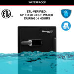 Master Lock 1 Hour Digital Fire & Water Safe XX Large With Alarm LFW205TWC - Image 7