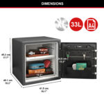 Master Lock 2 Hour Digital Fire Safe X Large LTW123GTC - Image 4