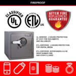 Master Lock 2 Hour Digital Fire Safe X Large LTW123GTC - Image 6