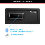 Master Lock Biometric Safe LX110BEURHRO - Image 4
