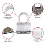 Master Lock M15EURDLF Excell Padlock 64mm - Image 4