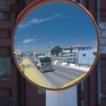Stainless Steel Anti-Vandal Mirror - 450mm - Image 3