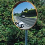 Stainless Steel Anti-Vandal Mirror - 450mm - Image 4